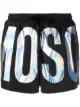 Image 1 of Moschino logo print swimming shorts