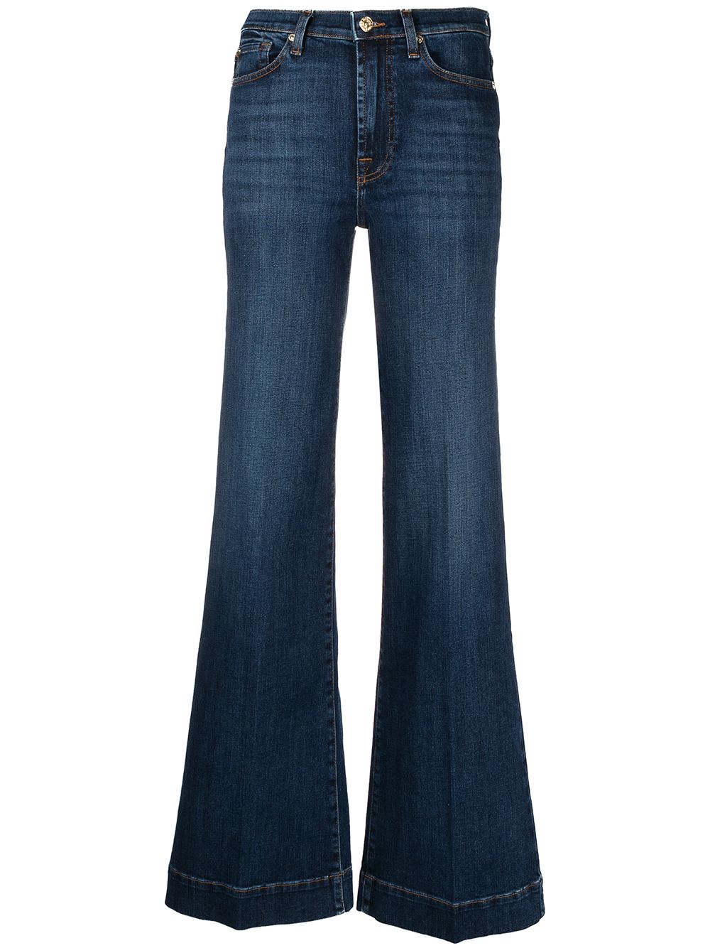 фото 7 for all mankind расклешенные джинсы с завышенной талией