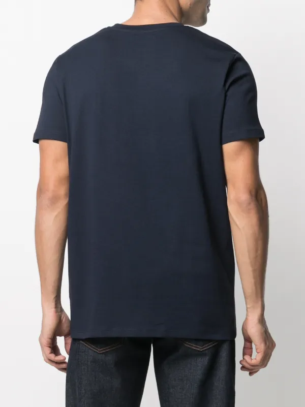 A.P.C. Logo Print T-shirt | Blue | FARFETCH