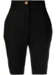 Image 1 of Balmain high-waisted knee-length shorts