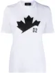 Image 1 of Dsquared2 Maple Leaf logo T-shirt