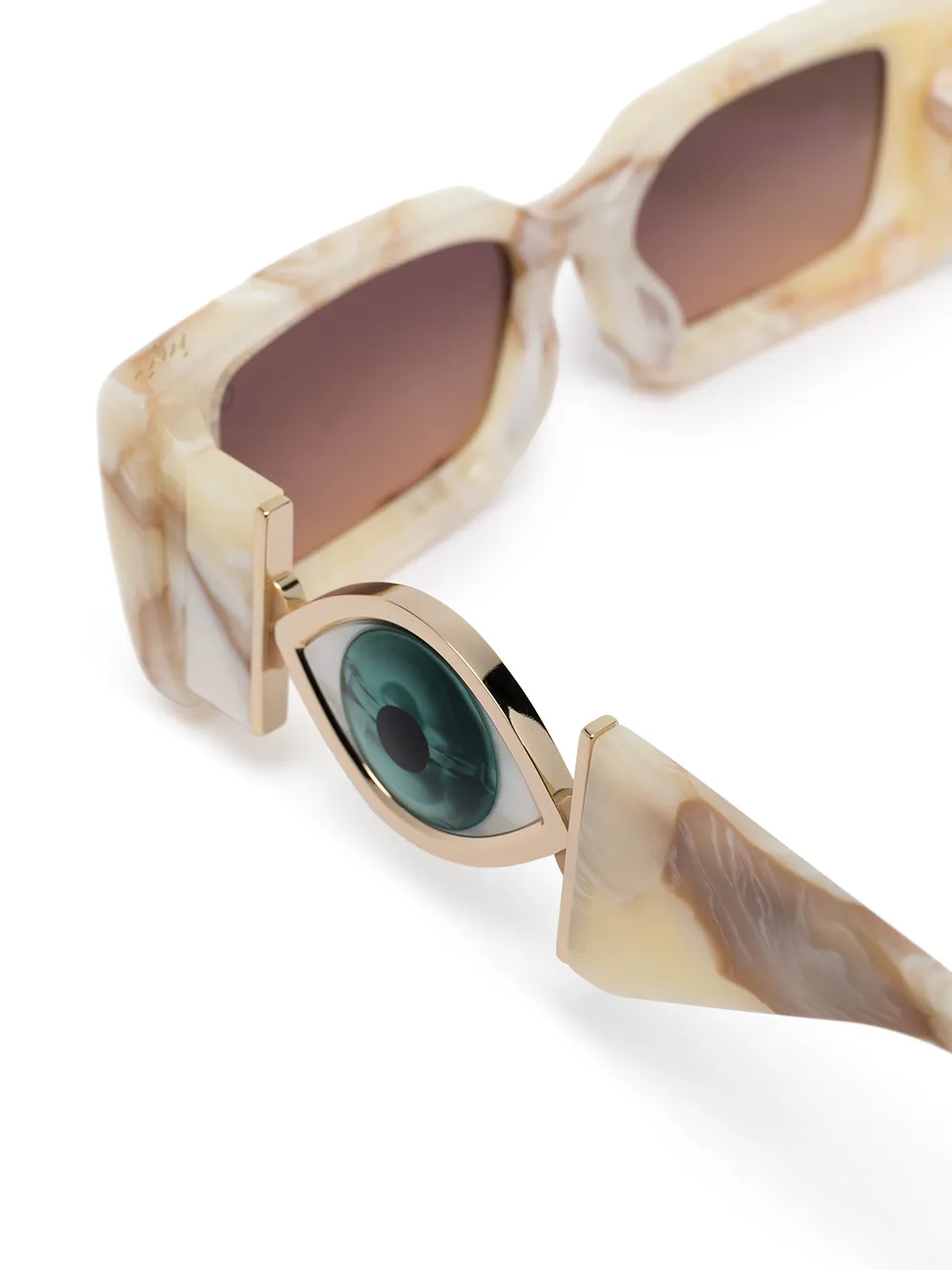 фото Etnia barcelona массивные солнцезащитные очки ignasi