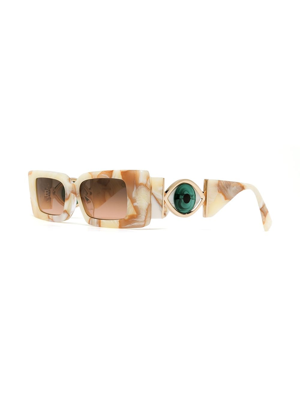 фото Etnia barcelona массивные солнцезащитные очки ignasi