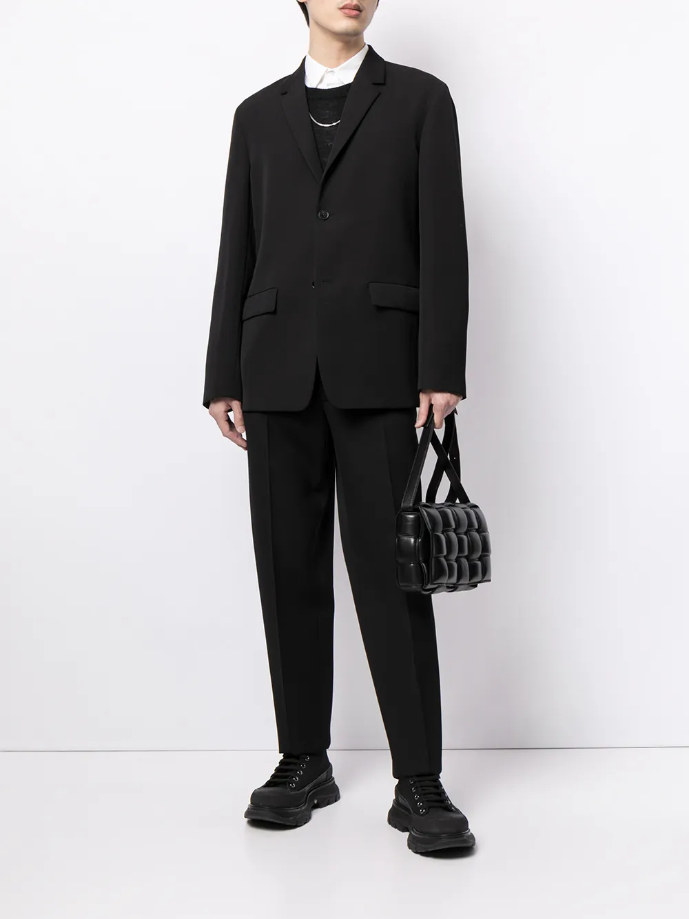 фото Jil sander костюм с однобортным пиджаком