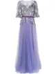 Imagen 1 de Tadashi Shoji vestido de fiesta con bordado floral
