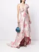 Imagen 2 de Tadashi Shoji vestido de fiesta con un hombro descubierto