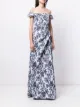 Tadashi Shoji vestido de fiesta Airi