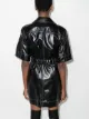 GANNI Hemdkleid aus Leder