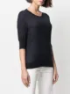 Jil Sander short sleeve knitted top