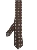 Brunello Cucinelli dot print tie - Brown