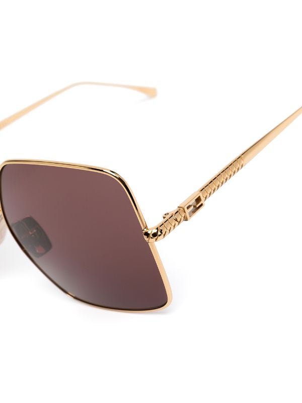 Fendi Eyewear Oversized square-frame Sunglasses - Farfetch