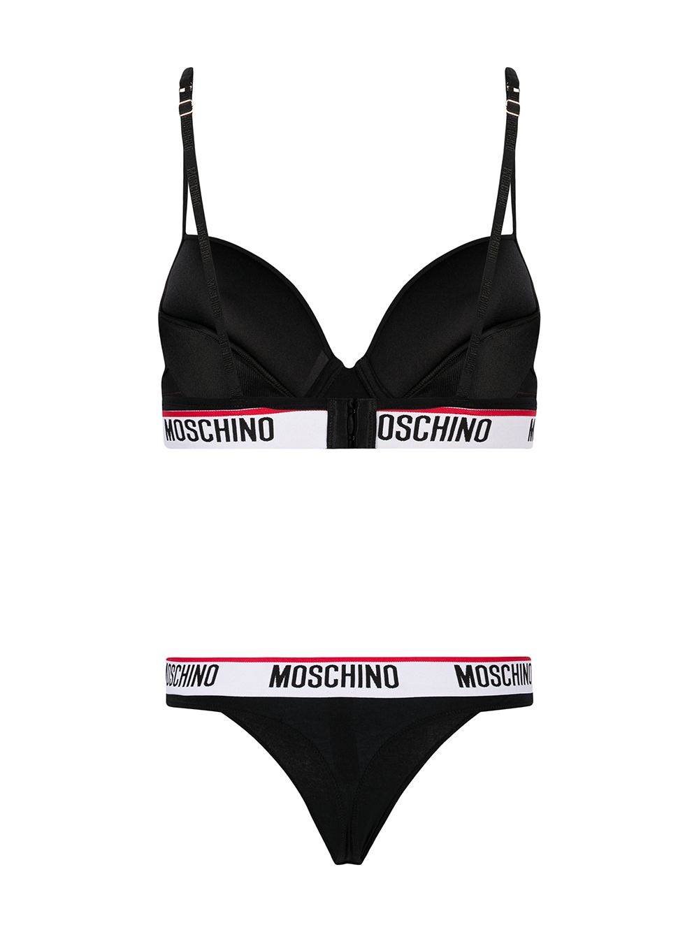 фото Moschino бюстгальтер с логотипом