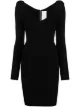 Image 1 of AZ FACTORY MyBody puff-shoulder dress