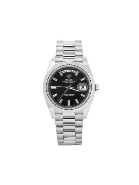 Rolex 2015 pre-owned Day-Date 40mm