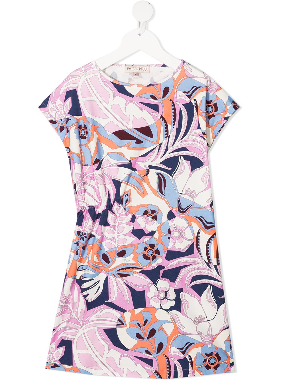 фото Emilio pucci junior floral print dress