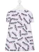 Image 1 of Msgm Kids logo print T-shirt dress