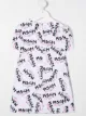 Image 2 of Msgm Kids logo print T-shirt dress