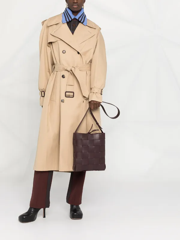 next tan windowpane check coat
