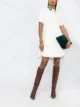 Image 2 of Etro embroidered-collar shirt dress