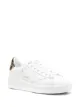 Image 2 of Golden Goose leopard print-detail lace-up trainers