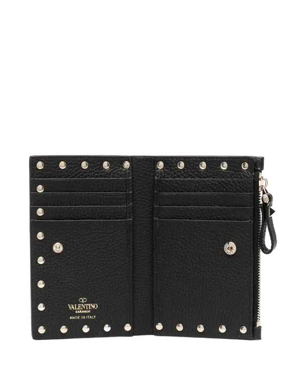 正規品販売！ Garavani Valentino ロックスタッズ FARFETCH - 通販 カードケース パスケース/IDカードホルダー