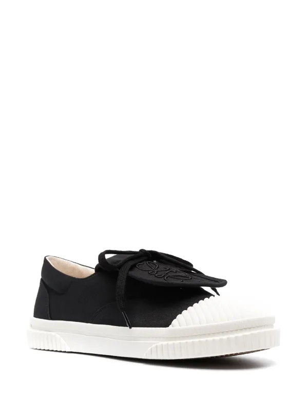 loewe anagram flap sneaker