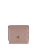 Gucci quilted logo wallet - Pink