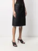 Bottega Veneta A-line mid-length skirt