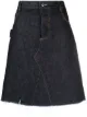 الصورة 1 من Bottega Veneta تنورة متوسطة الطول بتصميم A