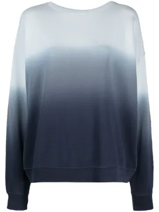 blue ombre sweatshirt