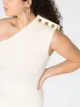 Image 2 of AZ FACTORY MyBody asymmetric bow dress