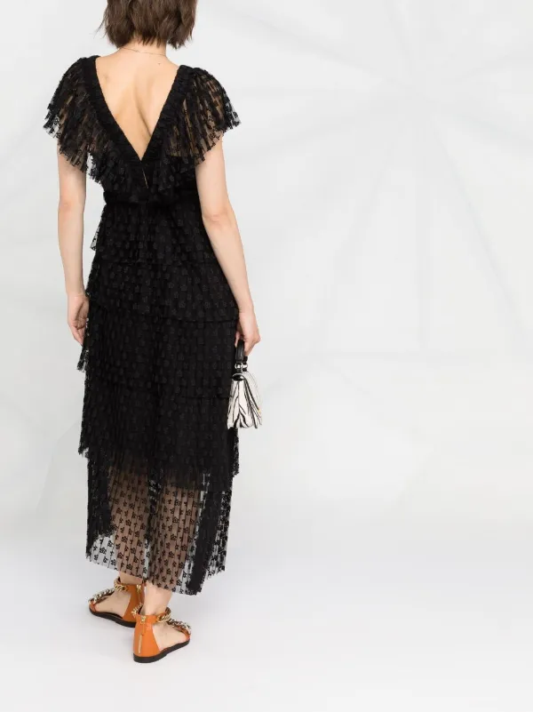 talulah candid lace midi dress