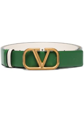 green valentino belt