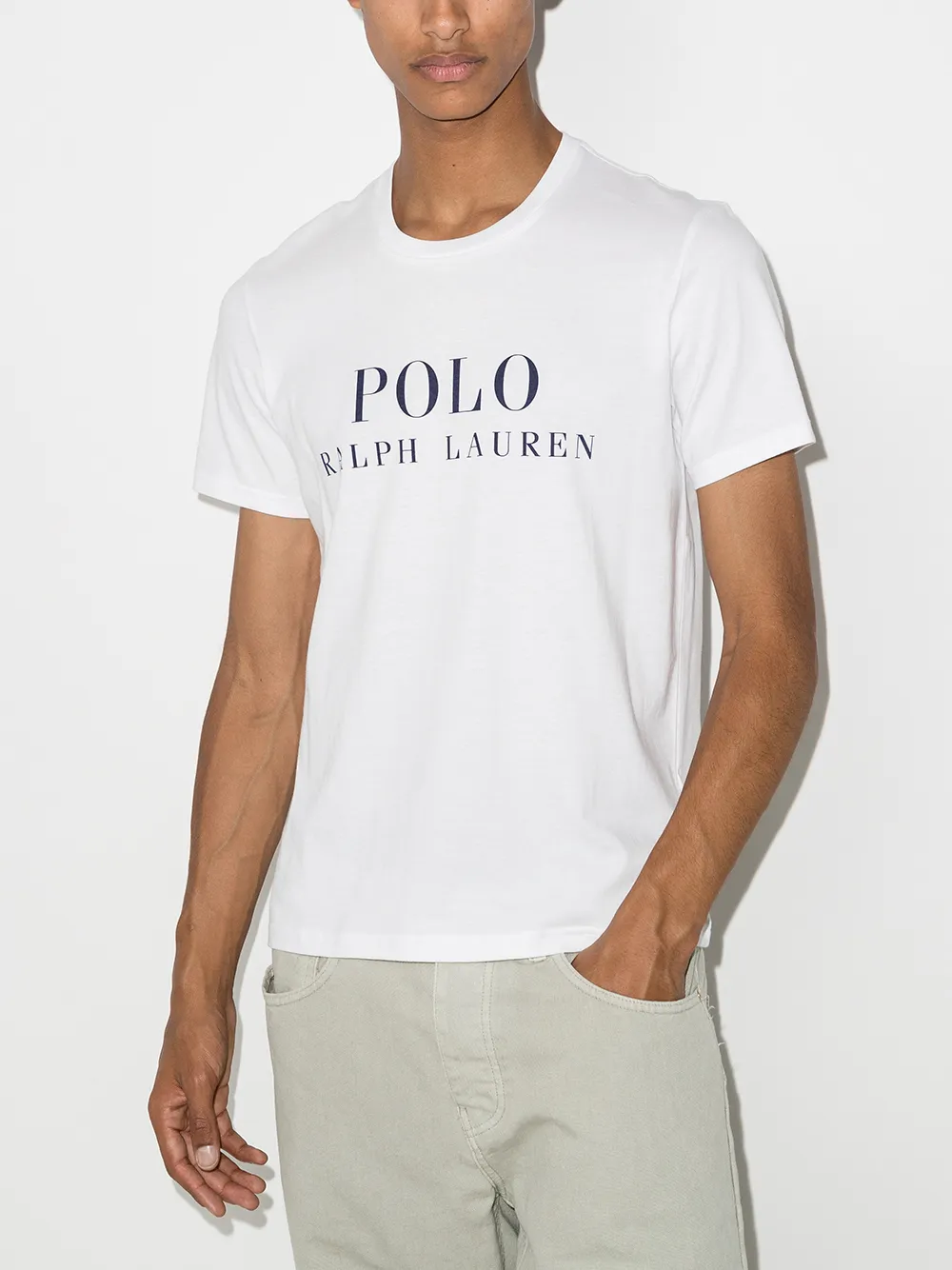 Polo Ralph Lauren Logo Print short-sleeve T-shirt - Farfetch