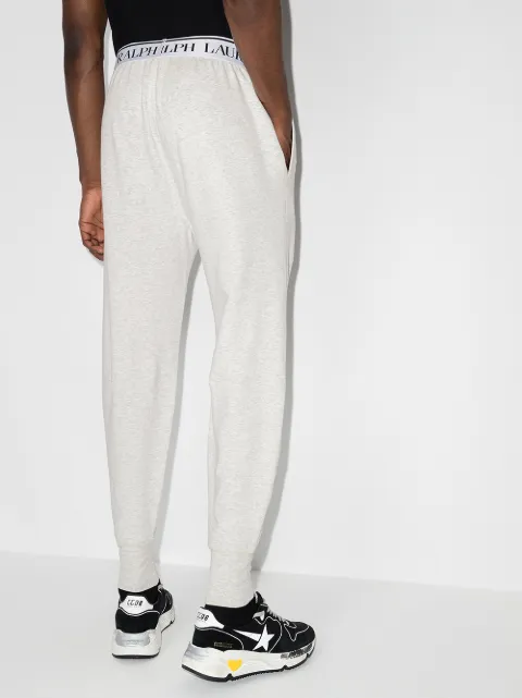 Shop Polo Ralph Lauren logo-waistband track pants with Express Delivery - FARFETCH