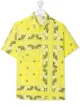 Image 1 of Msgm Kids TEEN paisley short-sleeve shirt