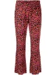 Image 1 of Marni Small Kisses cropped flared trousers