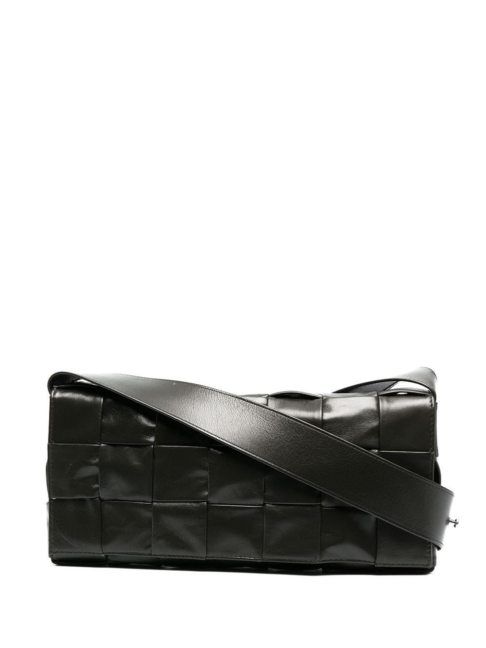фото Bottega veneta сумка на плечо с плетением intrecciato