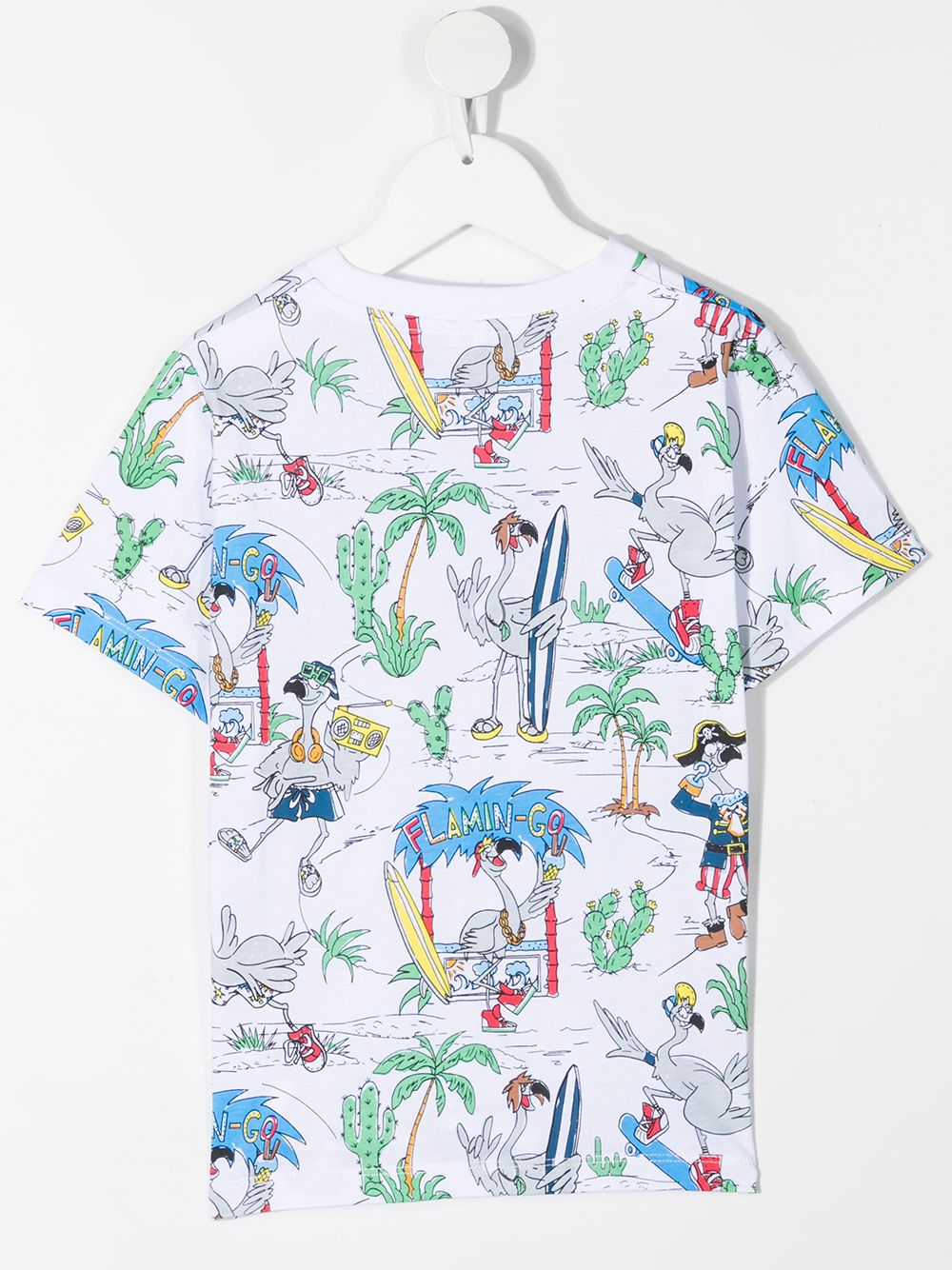 фото Stella mccartney kids flamingo land t-shirt