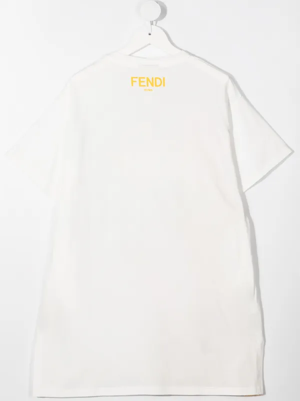 Fendi Kids グラフィック Tシャツワンピース 通販 - FARFETCH