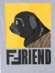 Fendi Kids dog print slogan T-shirt