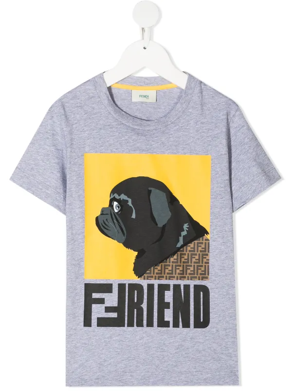 dog print t shirt