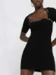 alexanderwang.t logo-print fitted short dress