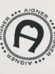 Aigner Kids crest logo-print bib