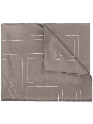 TOTEME Monogram Silk Scarf - Farfetch