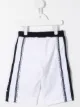 Image 2 of Aigner Kids logo stripe shorts