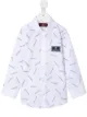 Image 1 of Aigner Kids all-over logo print shirt