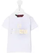 Image 1 of Aigner Kids metallic print logo t-shirt