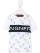 Image 1 of Aigner Kids logo print t-shirt