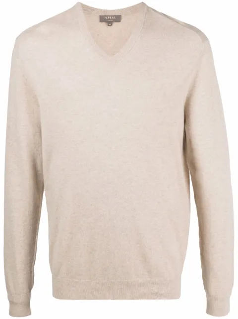 N.Peal V-neck cashmere jumper